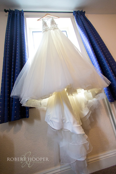 Dorking-wedding-photographer-Surrey Wedding dress Denbies
