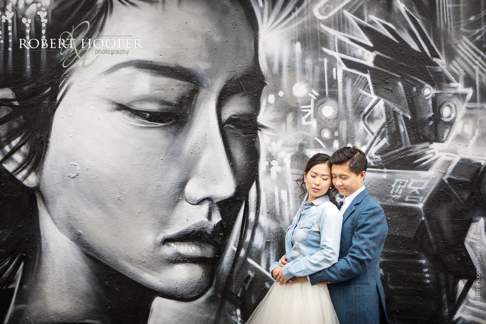 Shoreditch pre wedding photography London