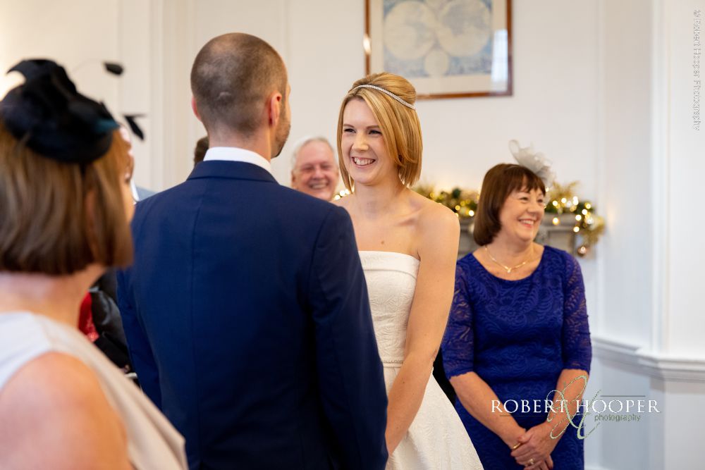 Civil wedding ceremony
