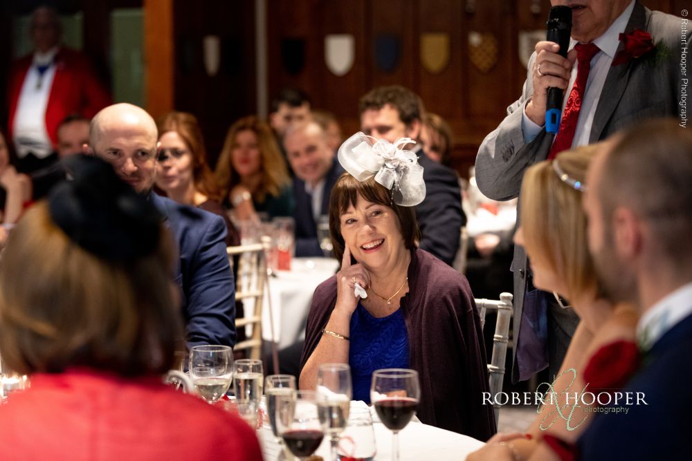 Wedding breakfast speeches