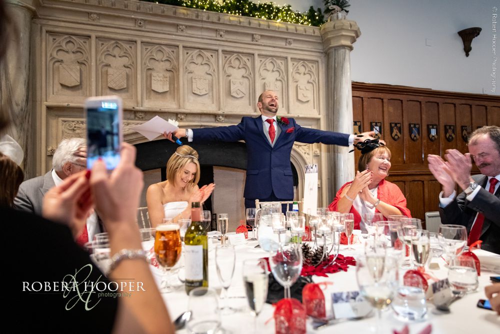 Wedding breakfast speeches