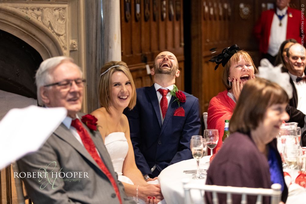 Wedding breakfast speeches
