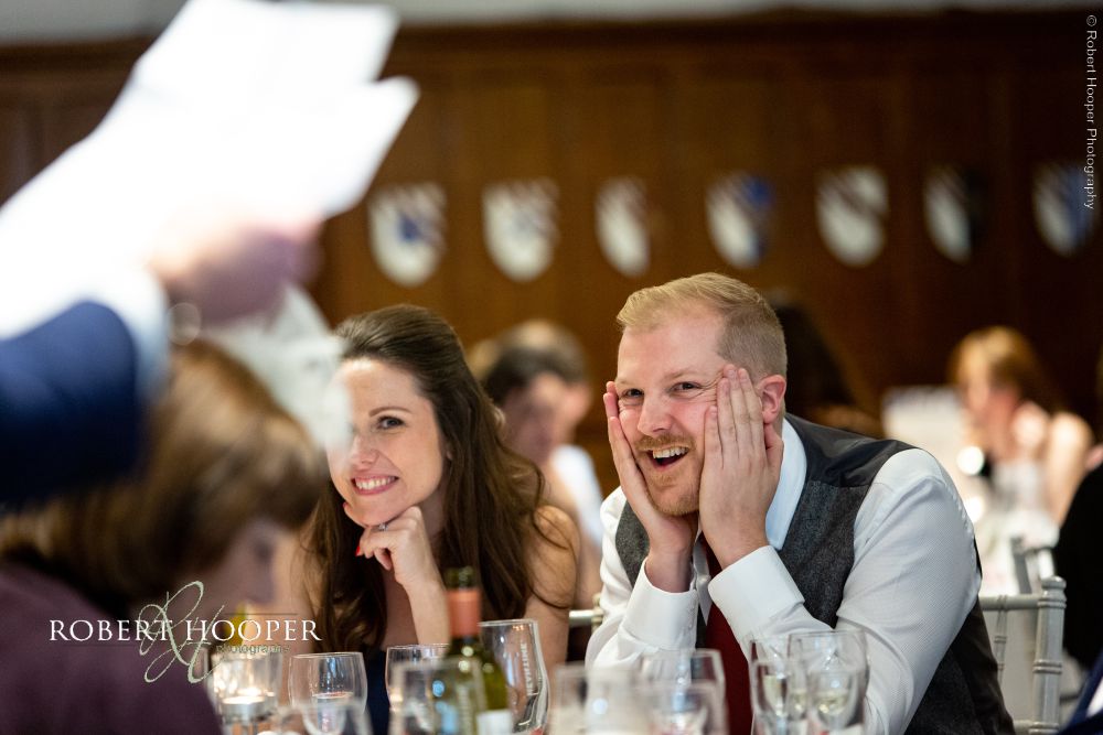 Wedding breakfast speeches