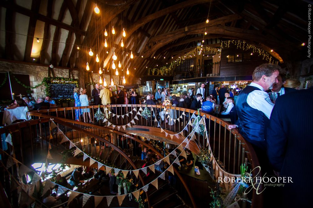 Upstairs at Dancing Man Brewery