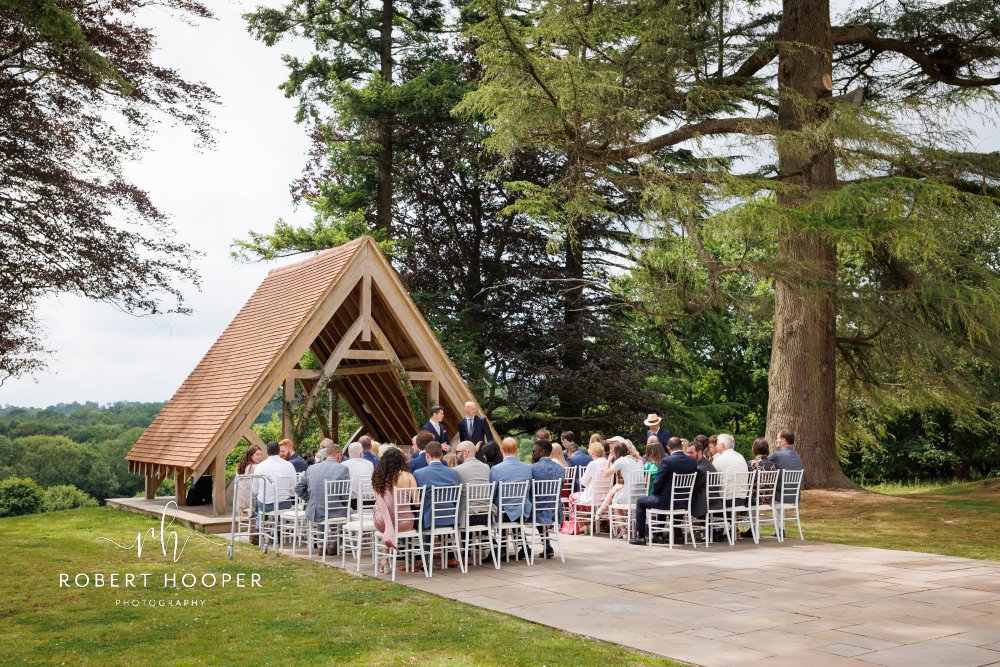 Highley Manor Wedding ceremony