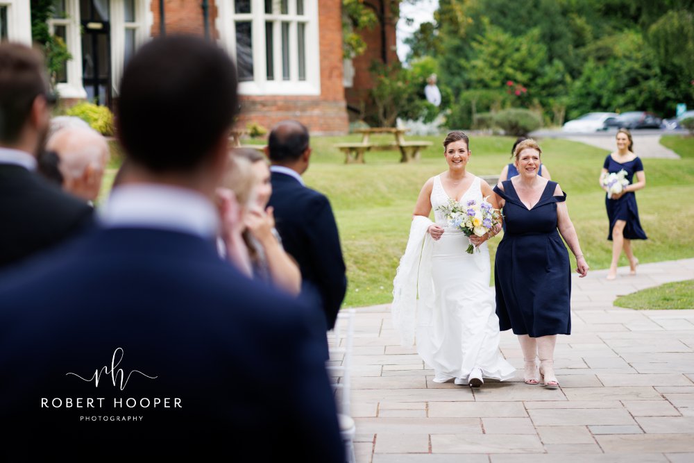 Wedding held at Highley Manor Balcombe