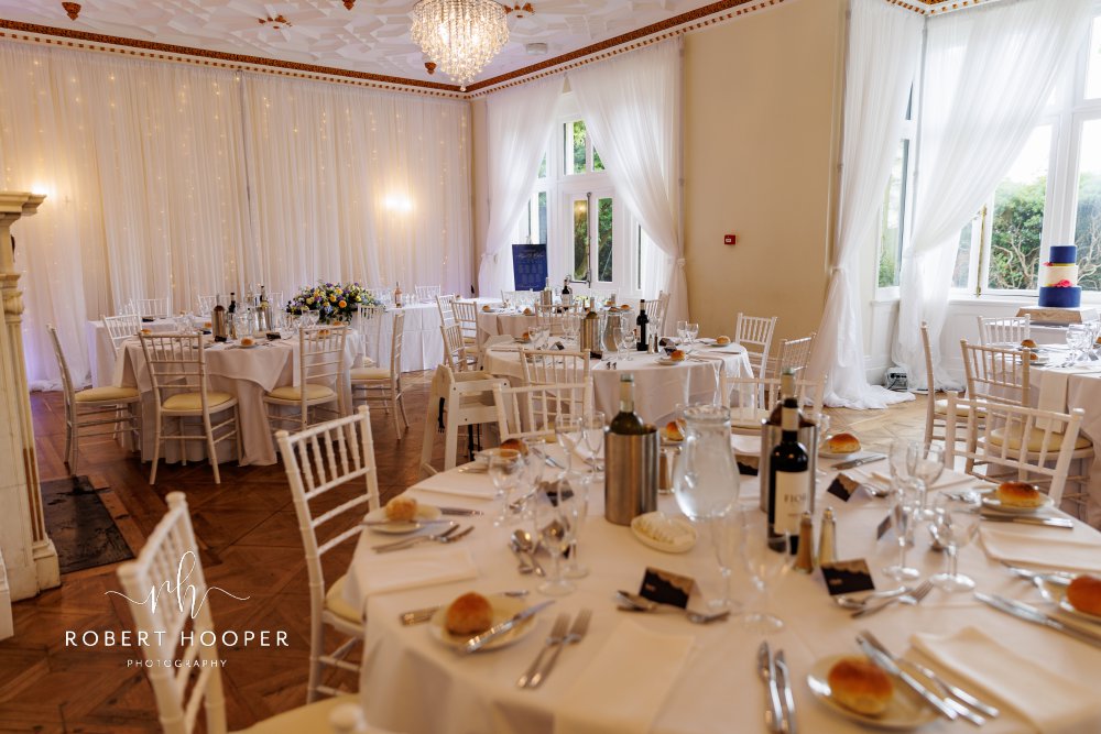 Wedding breakfast Highley Manor Sussex